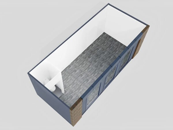 10 m x 4 m Fertigcontainerbüro – Bild 8