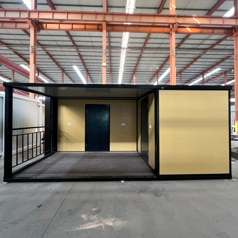 Containerhaus 6 m (20 Fuß) , 32 m² mit Terrasse