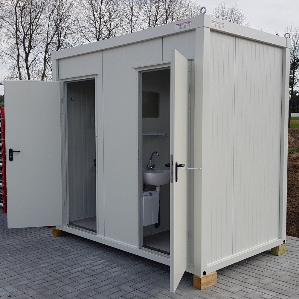 Sanitärcontainer – Mini-WC „Poco-Sani Nr. 2“ für Damen und Herren – Bild 3