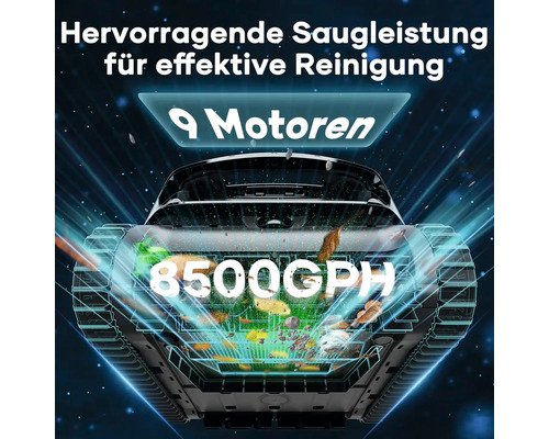 Aiper Scuba X1 Pro Max Poolroboter – Kabellose Reinigung für Pools bis 300 m² – Bild 2