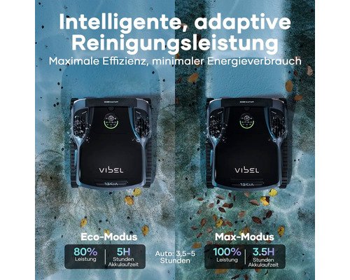 Aiper Scuba X1 Pro Max Poolroboter – Kabellose Reinigung für Pools bis 300 m² – Bild 3