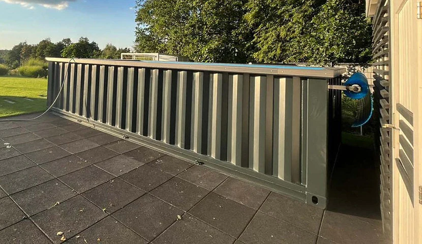 Poolcontainer 6,20 × 2,50 m – Comfort Paket – Bild 3