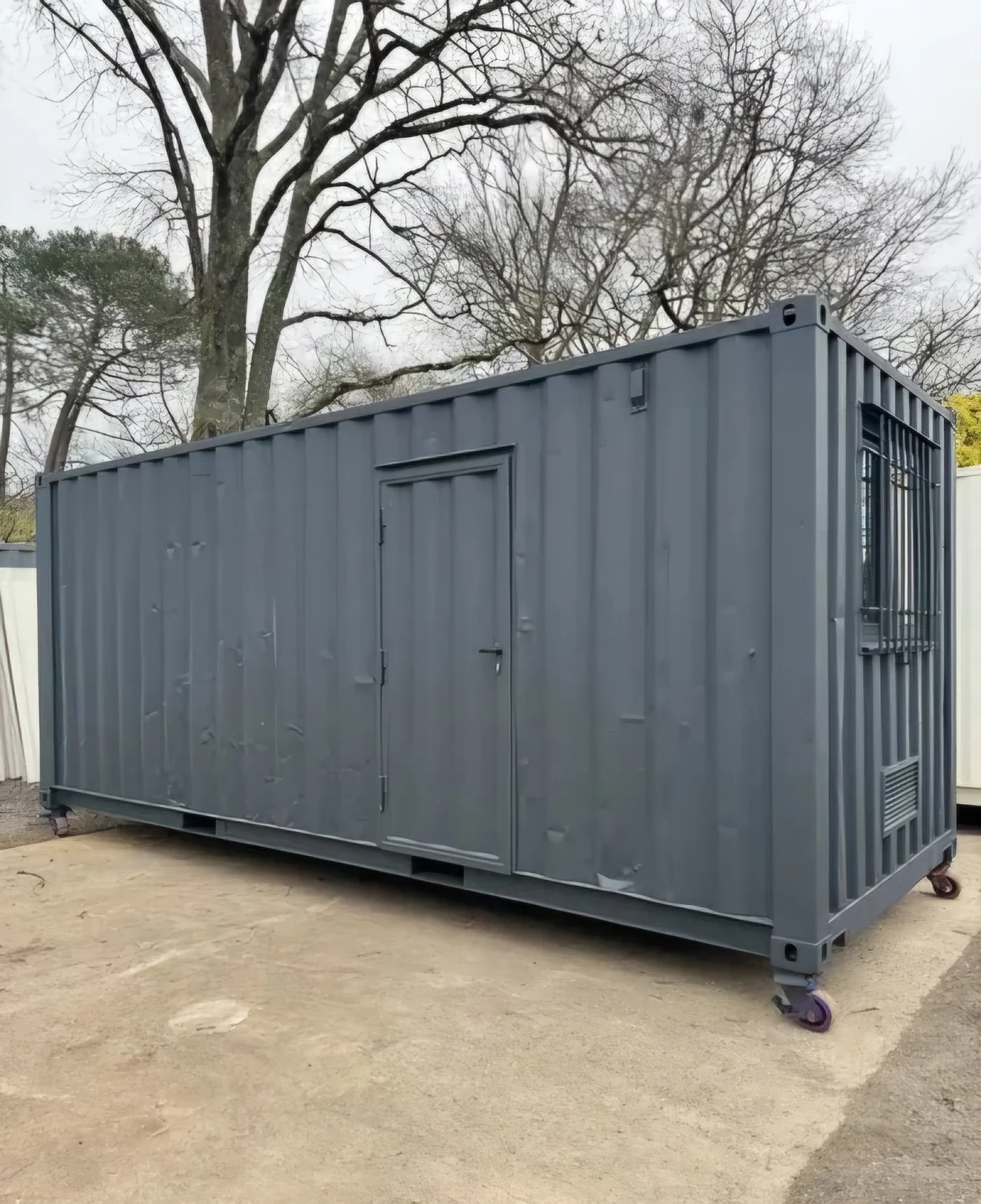 20 Fuß bewohnbarer Containersockel – Büros, Unterkunft, Küche