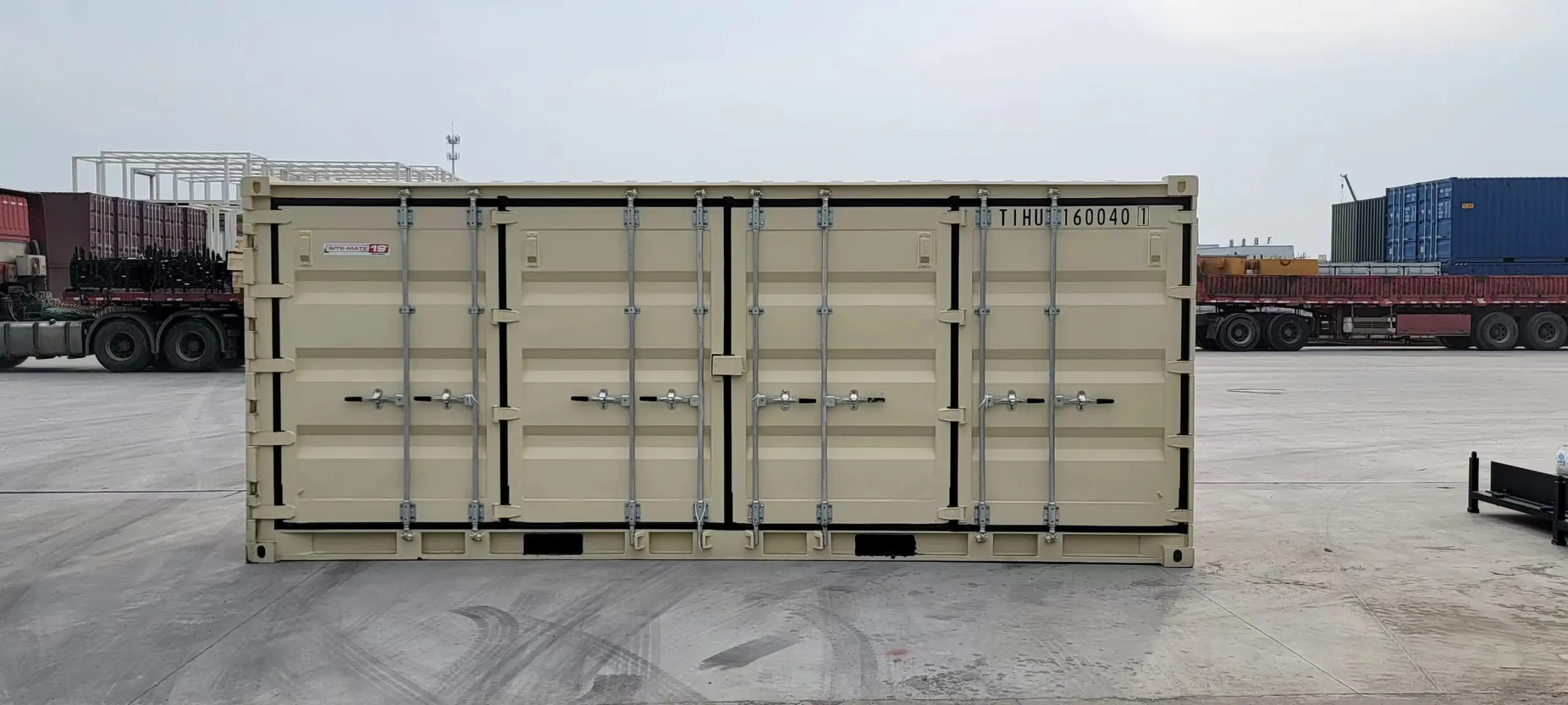 19-Fuß-Container mit seitlicher Öffnung: Mini-Container mit seitlicher Öffnung-Neu