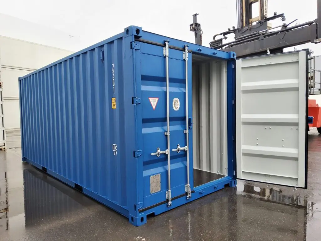 20 Fuss Lagercontainer mit Seitentür – Bild 3