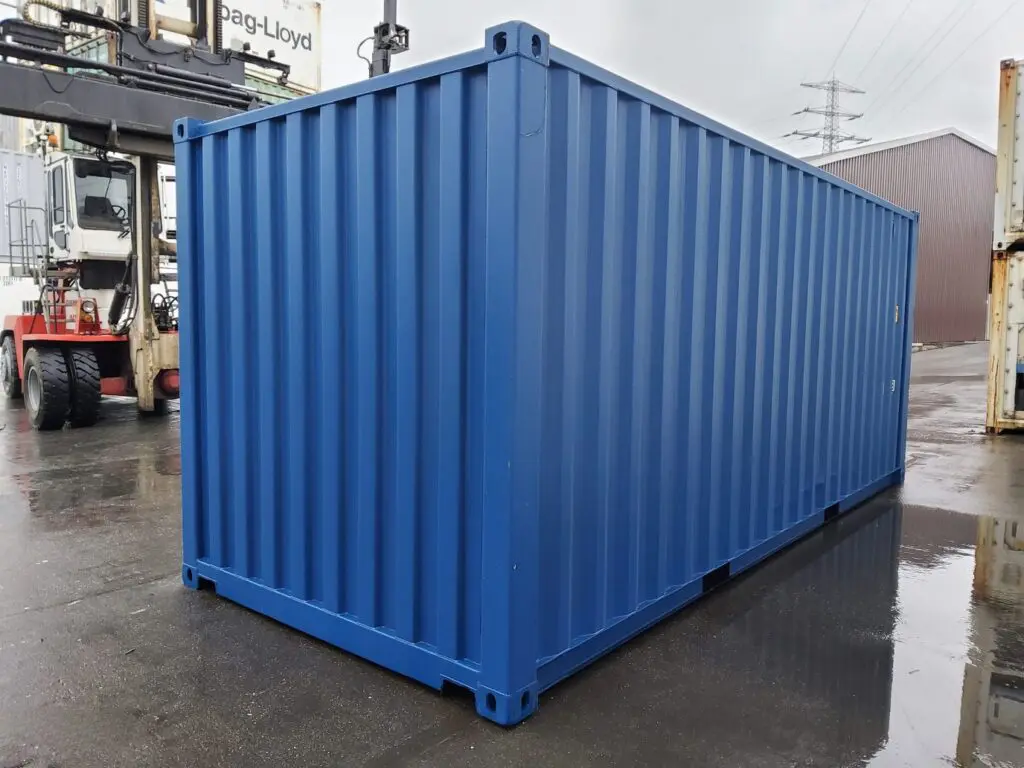 20 Fuss Lagercontainer mit Seitentür – Bild 4