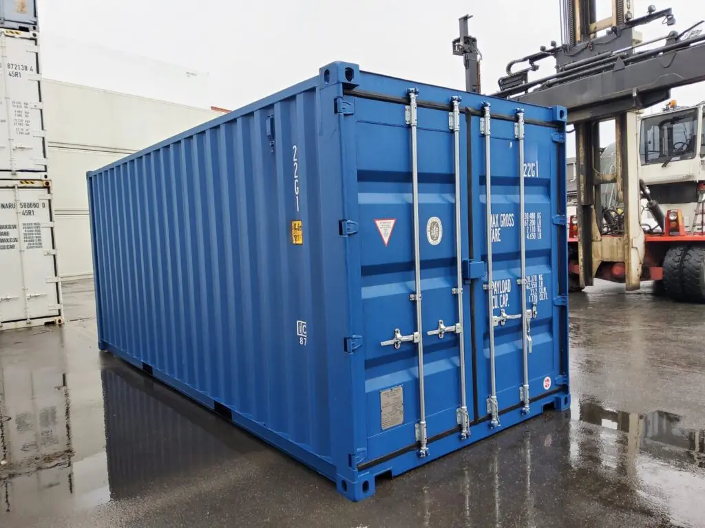 20 Fuss Lagercontainer mit Seitentür – Bild 5