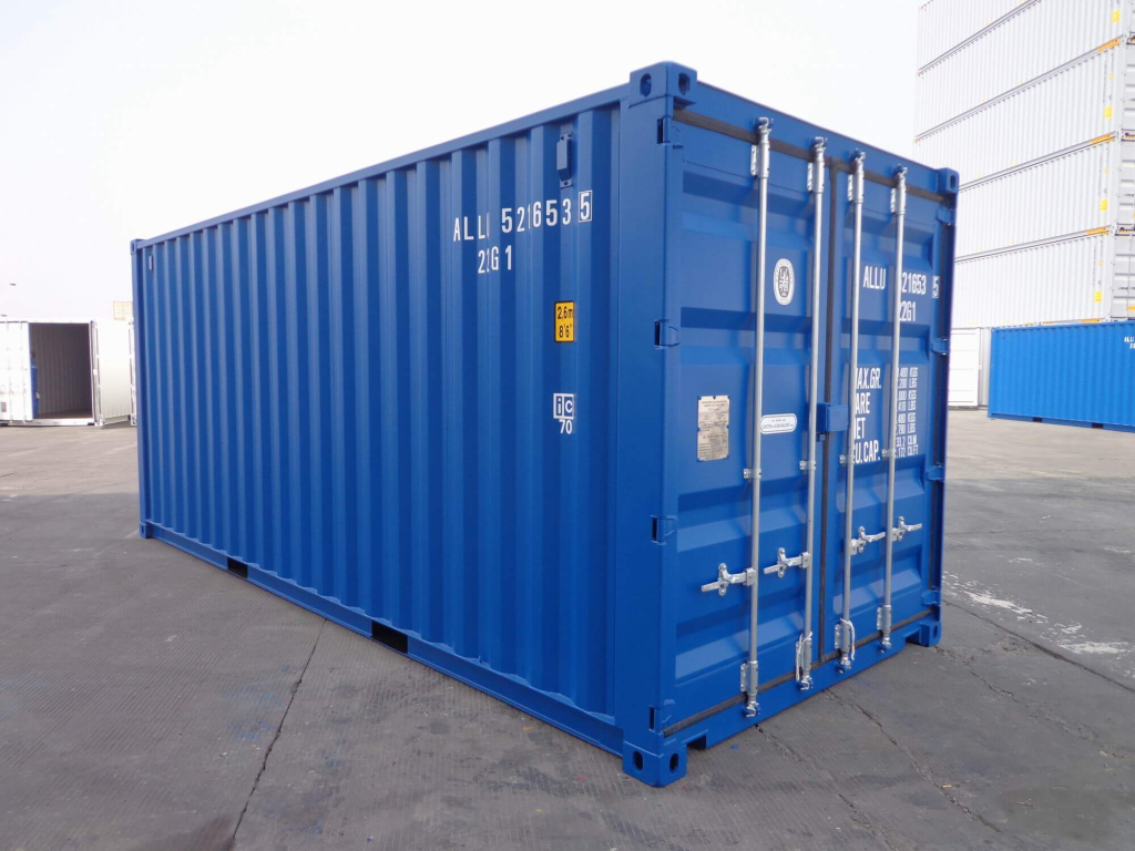 Neuer 20-Fuß-Seecontainer