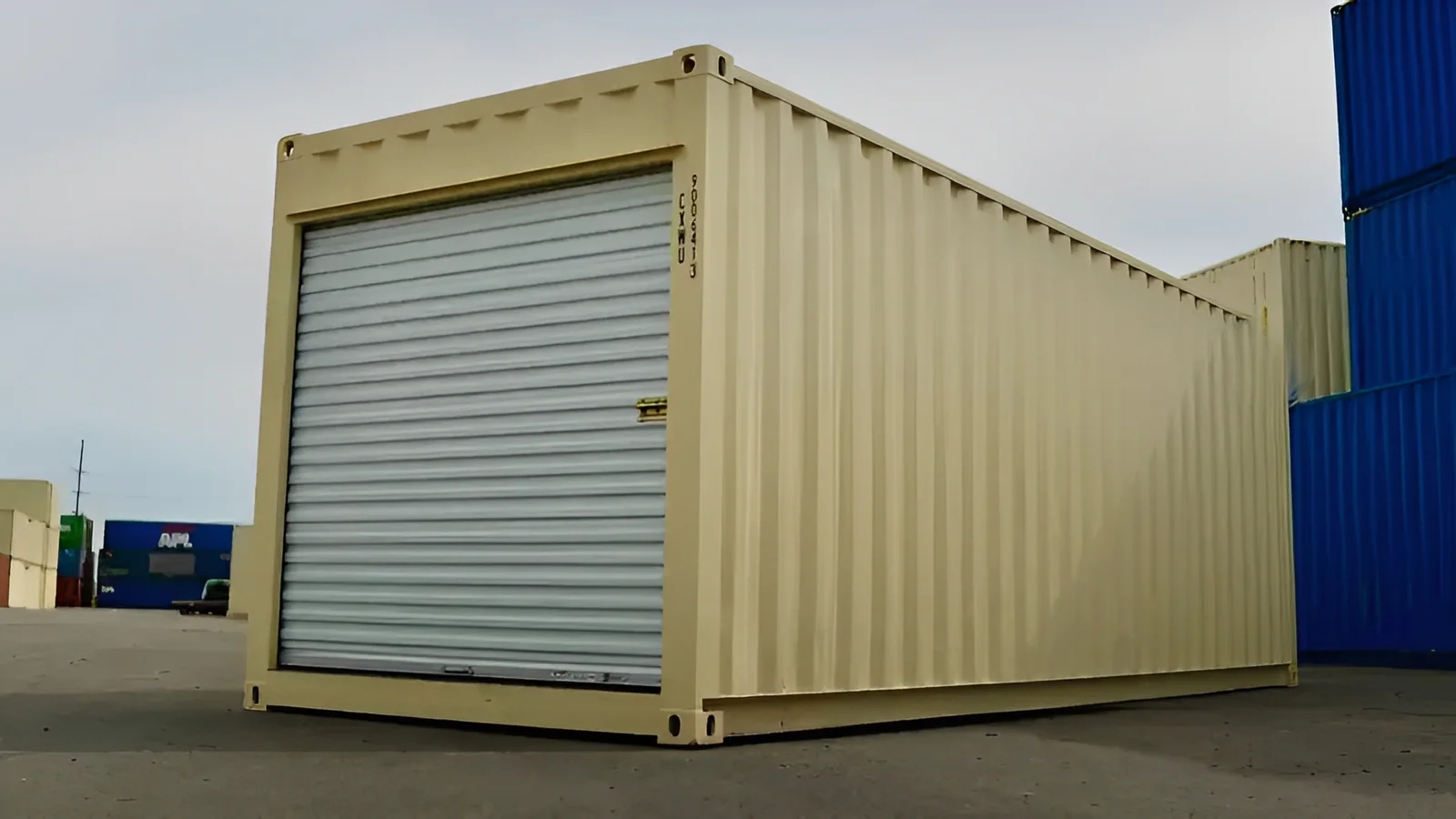 20-Fuß-Lagercontainer mit Rolltor – Hauptmerkmale
