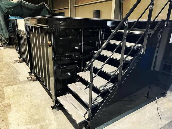 Industrieller Pool-Container, 6 Meter, Schwarz – Neu – Bild 2