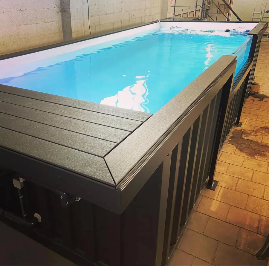 Industrieller Pool-Container, 6 Meter, Schwarz – Neu – Bild 10