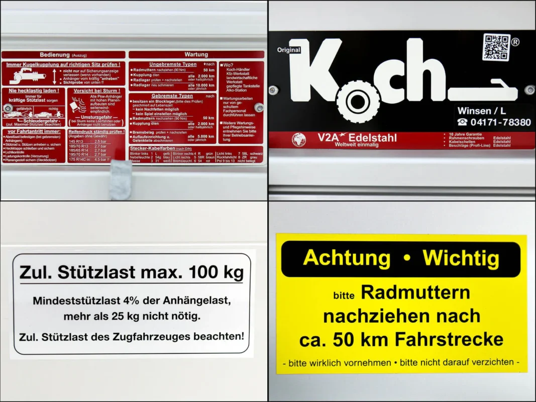 Anhänger „CROSSLINE“ 125×250 cm 240 kg | Höhe 60 cm | Aluboden | Typ 4.13-Neu – Bild 14