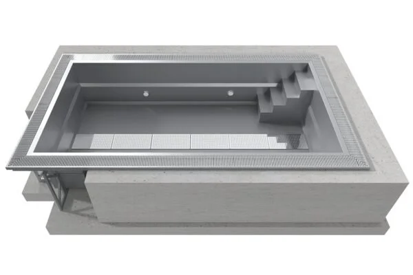 Pool Expert Edelstahlschwimmbecken 3×6×1,34 m – Bild 5