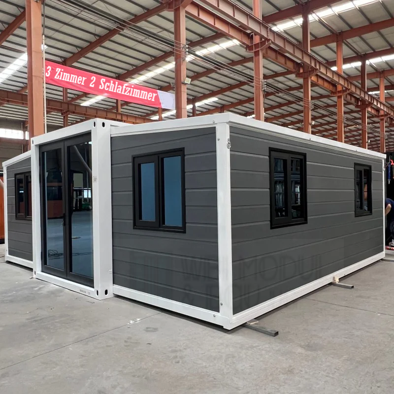 Tiny House 6,30 x 5,90 m, 36 m², 3 Zimmer 2 Schlafzimmer