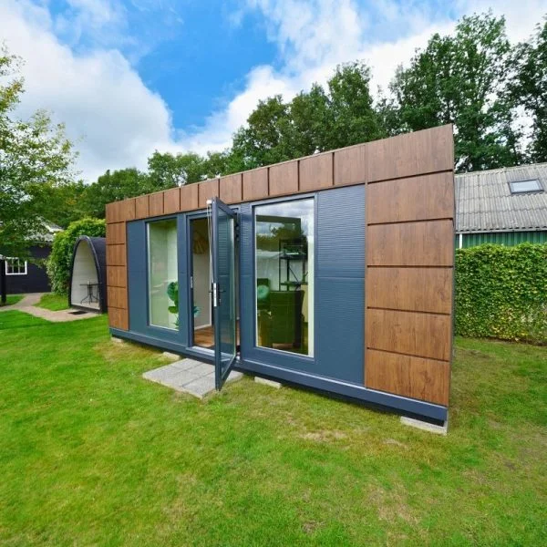 6×3 meter Helsinki-model geïsoleerde container – tuinkantoor – locatie bungalow – Bild 4