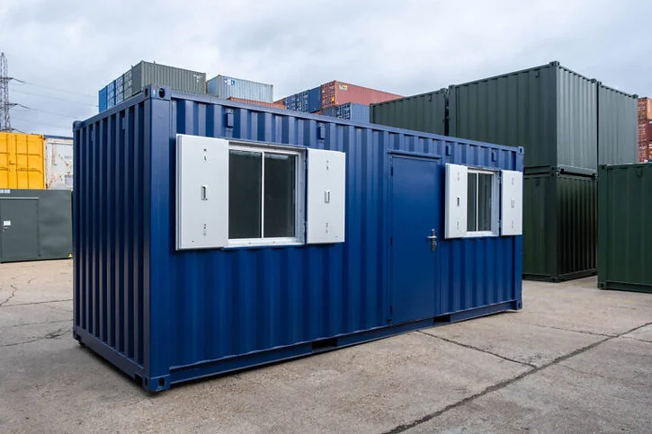 20′ Bürocontainer mit 2 Fenstern-Neu
