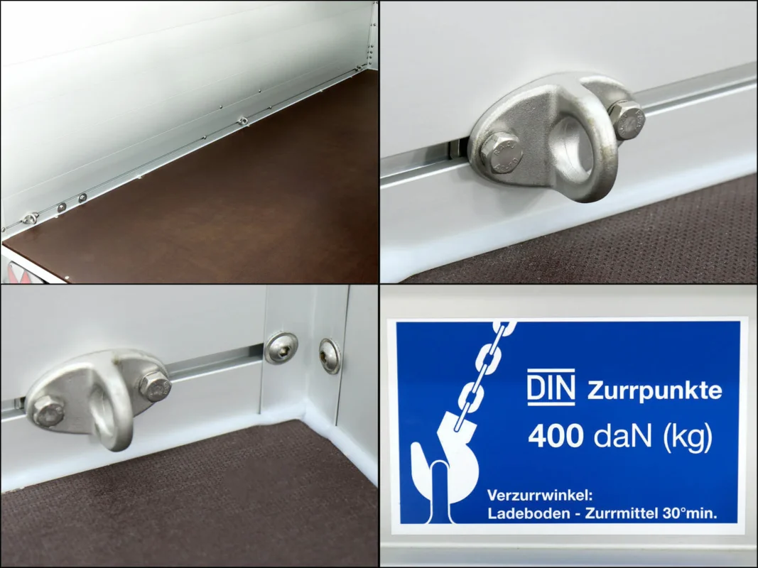 Deckelanhänger 150x300cm Höhe: 95cm 750kg | Typ U7 | Seitentür-Neu – Bild 3
