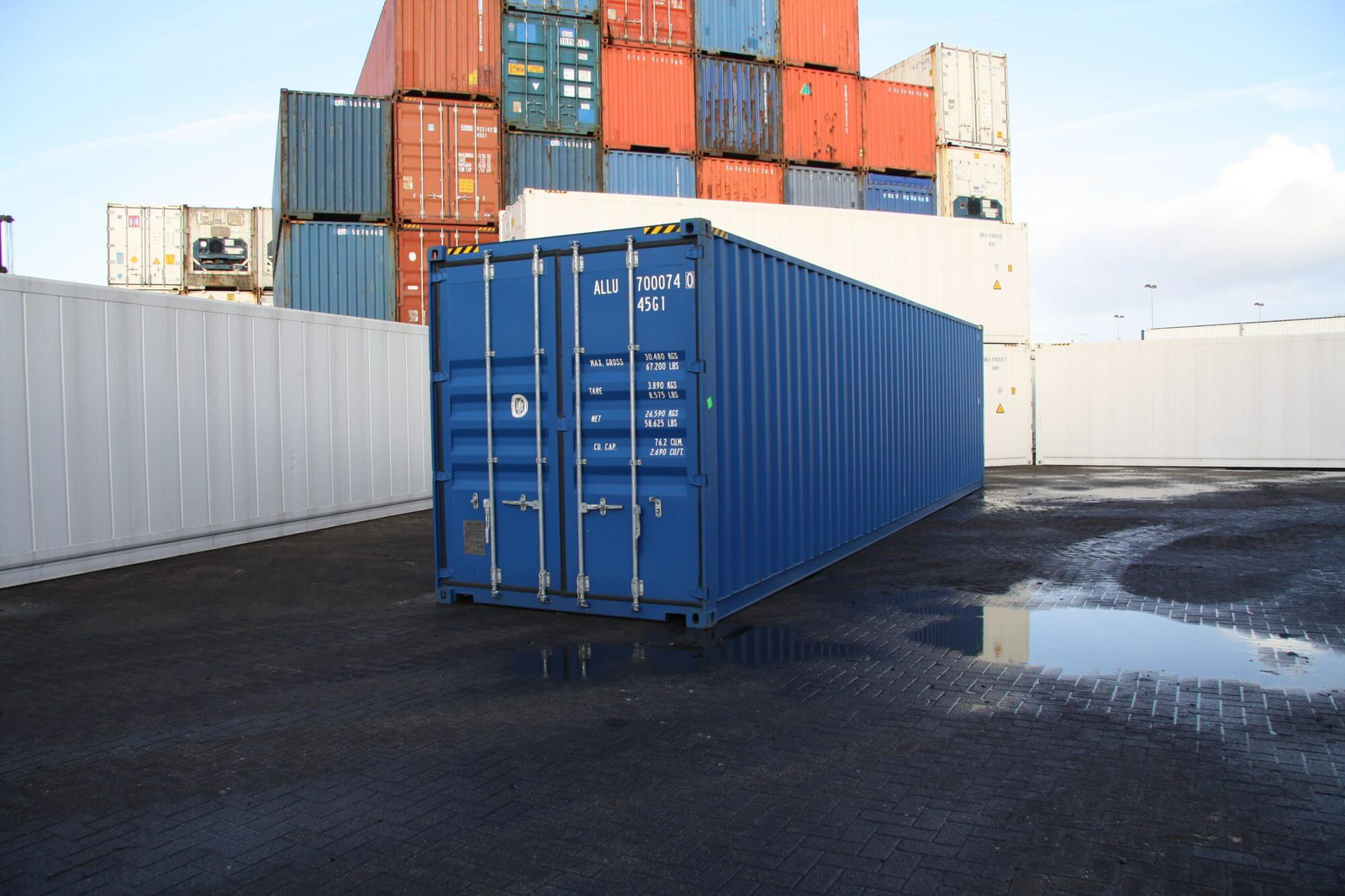 40-Fuß-High-Cube-Seecontainer