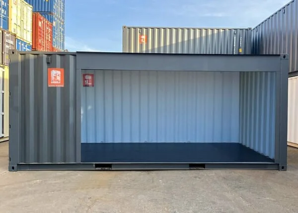 20-Fuß-Verkaufsstand für Versandcontainer mit Rolltor IICL6 – Bild 2