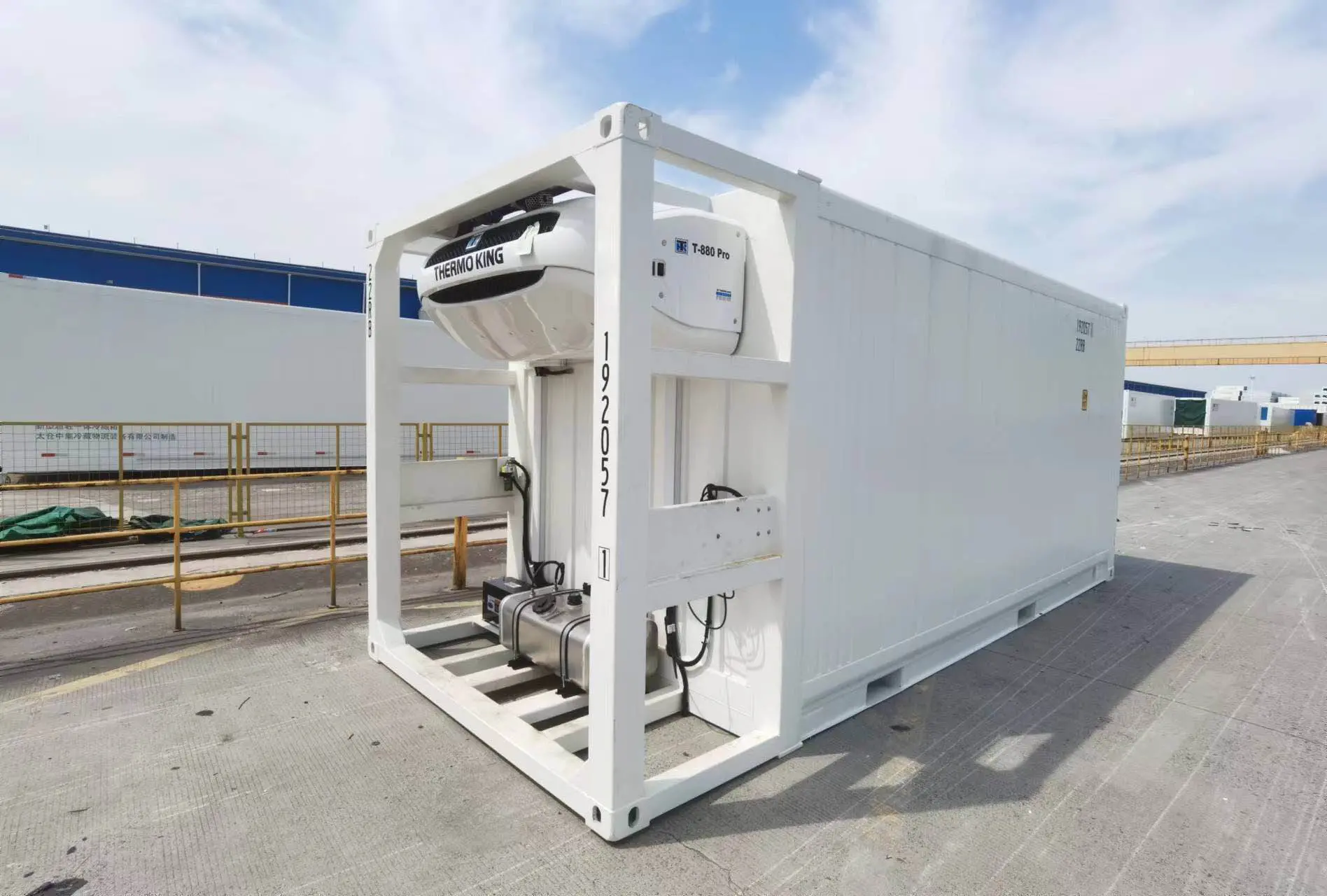 20 Fuß Zweizonen-Kühlcontainer – Thermo King T880 Pro-Neu