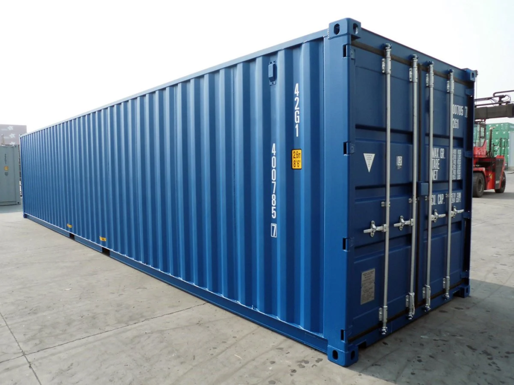 Neuer 40-Fuß-Seecontainer