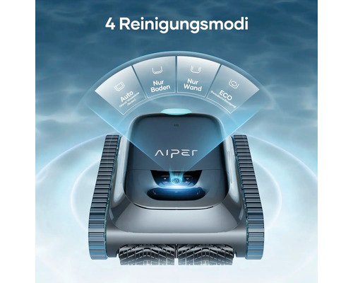 Aiper Scuba S1 (2026 Edition) – Kabelloser Poolreinigungsroboter für Pools bis 150 m² – Bild 3