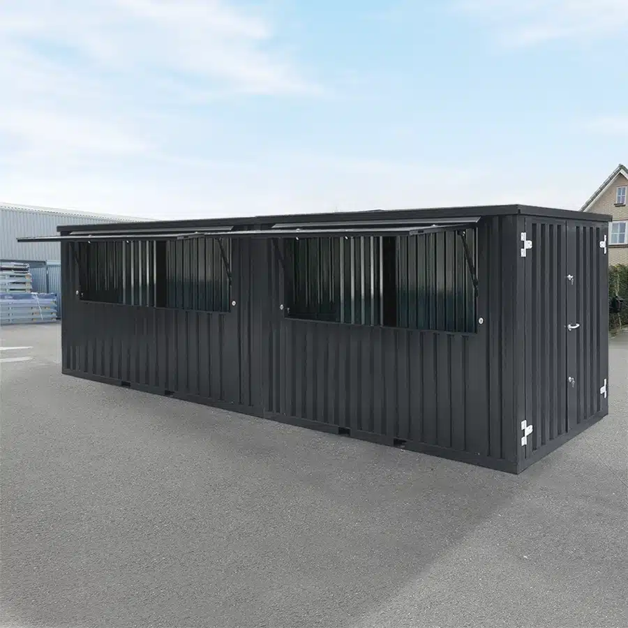 Containerstange 8 x 2 XL Anthrazit RAL 7016-Neu