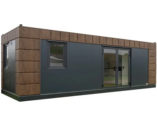 Helsinki-Modellcontainer 8×3 Meter mit Sanitäranlagen